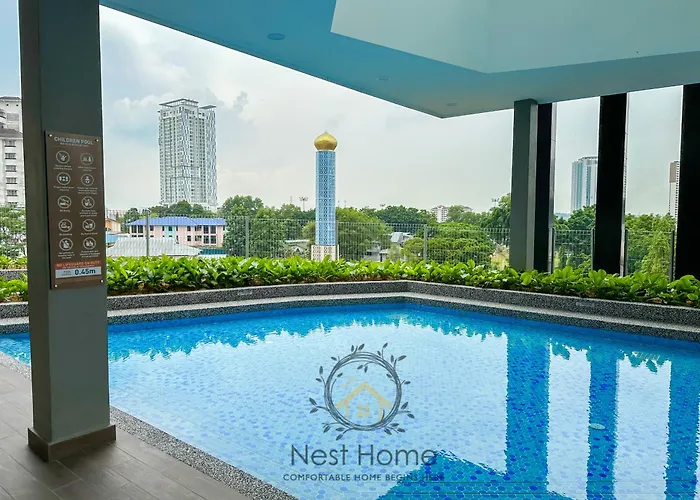 Twin Tower Residence By Nest Home【5 Mins Walk To Ciq】