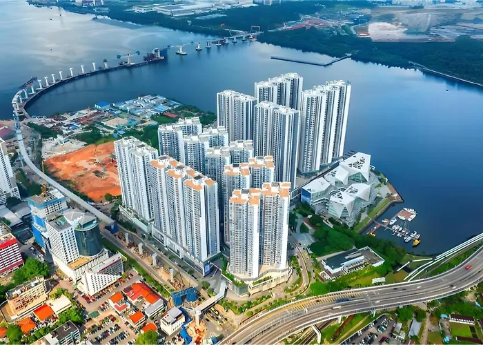 R&F Princess Cove Seine Region By Fuju With Seaview At Jb City Centre#Adjacent To Singapore#5 Mins Walk To Clq#Free Parking#中英文房东
